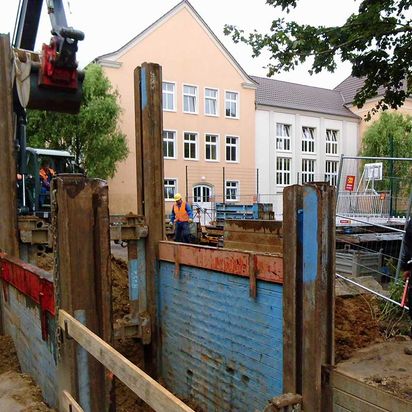 Mecklenburgische Kanalbau GmbH in Stäbelow - Referenzbilder