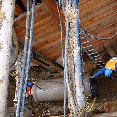 Mecklenburgische Kanalbau GmbH in Stäbelow - Referenzbilder