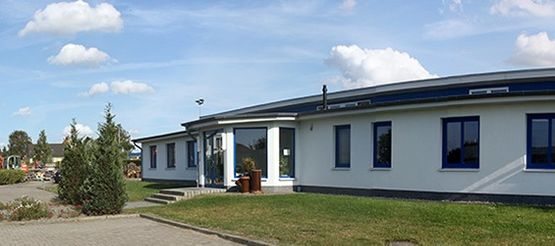 Sitz der Mecklenburgischen Kanalbau GmbH in Stäbelow